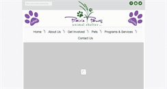 Desktop Screenshot of prairiepaws.org