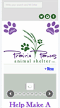 Mobile Screenshot of prairiepaws.org